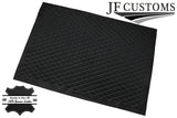 GREY DIAMOND STITCH QUILTED LEATHER PADDED PANEL LUXURY PREMIUM 125CM X 85CM