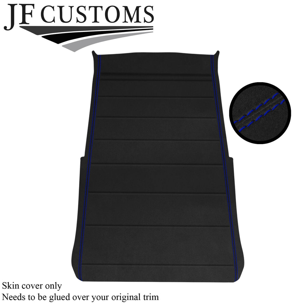 BLUE STITCH LUXE SUEDE ROOF HEADLINING COVER FOR VW GOLF MK2 83-92 3 DOOR