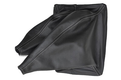 FITS NISSAN NAVARA D21 D22 LEATHER GEAR GAITER grey st CUSTOM NEW MADE IN UK