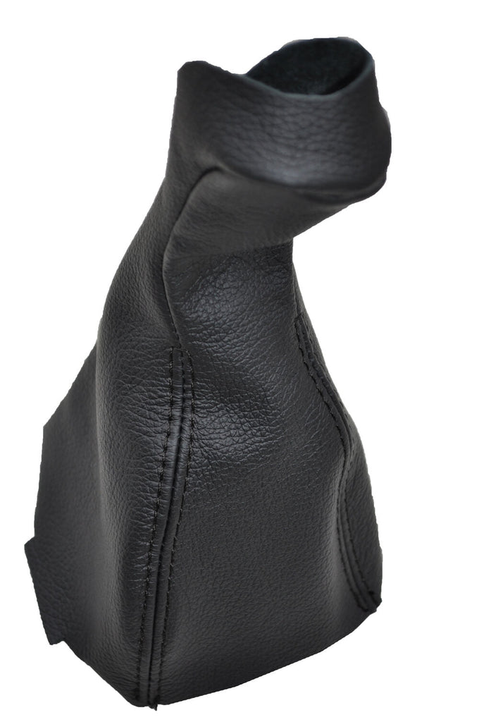 BLACK DOUBLE STITCH FITS MERCEDES FL E CLASS W210 GEAR GAITER 99-03 MANUAL