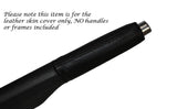 BLACK STITCH HANDBRAKE HANDLE LEATHER COVER FITS VW GOLF MK5 MK6 JETTA  04-13
