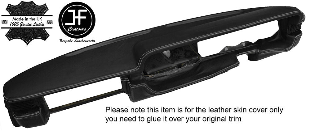 GREY STITCHING DASH DASHBOARD LEATHER COVER FITS LANCIA BETA HPE CUSTOM NEW