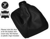 BLACK STITCH LEATHER MANUAL GEAR GAITER FITS AUDI 5000 QUATTRO TURBO 1984-1988