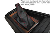 RED STITCHING FITS TOYOTA CELICA TA40 RA40 LEATHER GEAR GAITER SHIFT BOOT ONLY