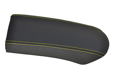 FITS PORSCHE 986 BOXSTER 96-04 ARMREST COVER yellow stitch CUSTOM NEW MADE IN UK