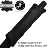 BLACK TOP GRAIN LEATHER HANDBRAKE HANDLE COVER FOR PORSCHE 911 912 930 63-90