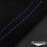 PURPLE STITCH SUEDE GEAR + HANDBRAKE GAITER FITS BMW 3 SERIES E36 E46 1992-2005