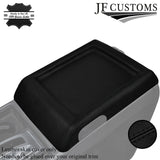 BLACK STITCH CENTER CONSOLE ARMREST LID LEATHER SKIN COVER FITS HUMMER H2 03-07