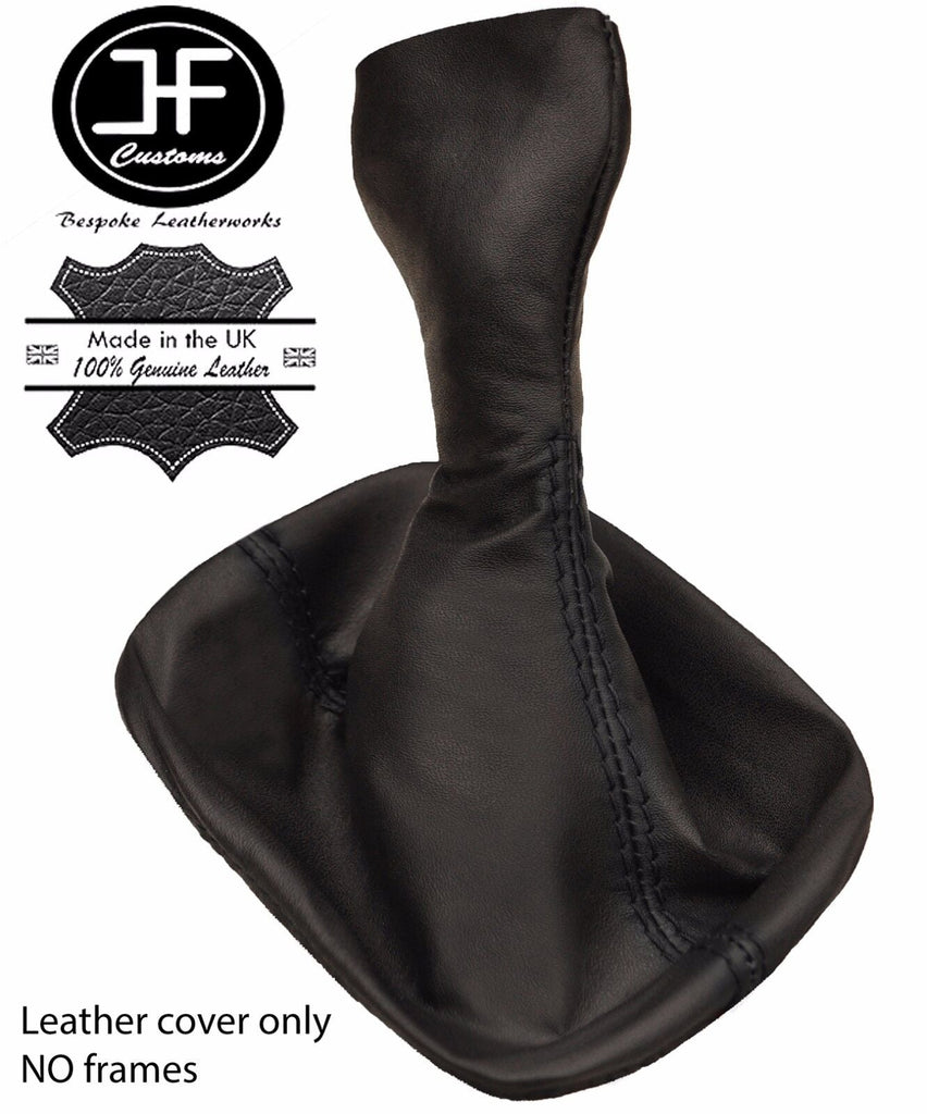 BLACK STITCH REAL LEATHER MANUAL GEAR GAITER FITS PORSCHE 928 S2 S4 1977-1995