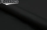 BLACK LUX STITCH LEATHER DASH DASHBOARD COVER FITS MERCEDES SLK R171 04-11