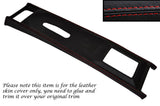 RED STITCH CENTRE CONSOLE LEATHER COVER FITS ROVER P6 2000 2200 3500 SC TC V8