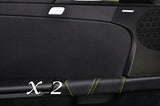 YELLOW STITCH FITS PORSCHE BOXSTER 987 & CAYMAN 05-12 2X DOOR HANDLE COVERS
