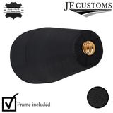 FITS SUBARU IMPREZA WRX STI 04-07 RED & BLACK LEATHER SCREW-ON KNOB V2