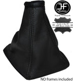 BLACK STITCH MANUAL REAL LEATHER GEAR STICK GAITER FITS FORD C MAX 2003-2007