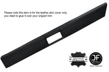 BLACK STITCHING 2X TOP REAR DOOR CAPPINGS LEATHER COVERS FITS BMW 5 SERIES E28