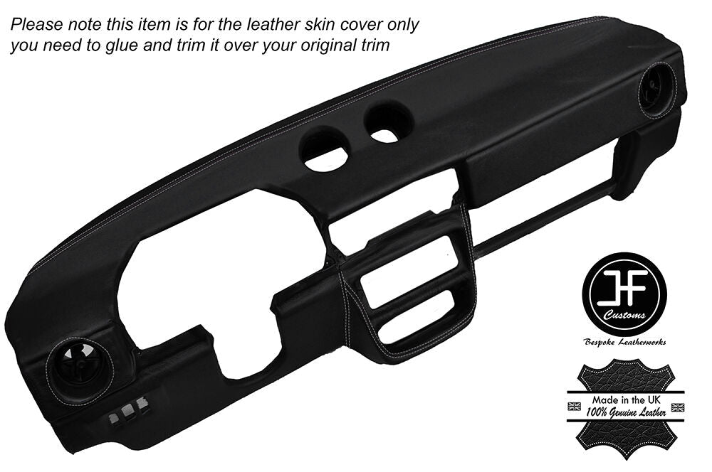 GREY STITCH DASH DASHBOARD LEATHER COVER FITS ALFA ROMEO ALFASUD SPRINT