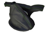 FITS CHRYSLER PT CRUISER  GEAR+HANDBRAKE GAITER L GREEN ST CUSTOM NEW MADE IN UK