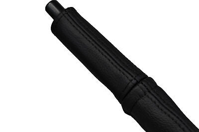 black stitch FITS VW BEETLE/GHIA/KARMANN HANDBRAKE HANDLE LEATHER COVER