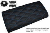 BLUE DIAMOND STITCH ARMREST LID LEATHER COVER FITS MAZDA MX5 MK1 MIATA 89-97