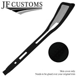 BLACK STITCH SUEDE TOP CENTRE CONSOLE TRIM SKIN COVER FITS LOTUS EVORA 09-18