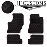 PINK DIAMOND STITCH VINYL 4XTAILORED FLOOR CARPET FOR NISSAN 200SX 89-94 JF1