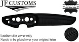 BLACK STITCHING TOP-GRAIN LEATHER FULL DASH DASHBOARD COVER FITS MG MGB 68-71