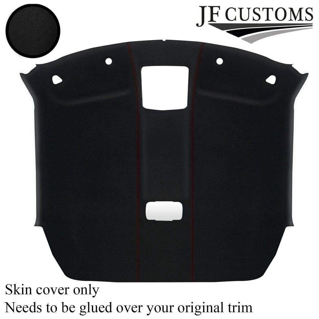 DARK RED STITCH  LUXE SUEDE HEADLINER COVER FOR NISSAN SKYLINE R35 CUSTOM NEW