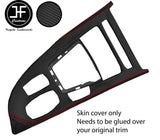 RED STITCH GEAR SURROUND TRIM CARBON VINYL COVER FITS BMW Z4 E89 2009-2016