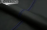 ROYAL BLUE STITCH LEATHER GLOVEBOX COVER FITS MERCEDES SLK R170 96-04 CUSTOM NEW