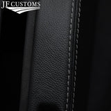 GREY STITCH LEATHER CENTRE CONSOLE TRIM COVER FOR TOYOTA MR2 MK3 ROADSTER 00-05