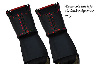 RED STITCH FITS PORSCHE 911 993 964 & 924 944 968 2X REAR SEAT BELT STALK COVERS
