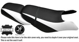 STYLE 2 BLACK WHITE CUSTOM FOR SEADOO GTX GTI 97-01 FRONT REAR VINYL SEAT COVER