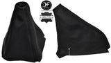 BLACK STITCH LEATHER GEAR & HANDBRAKE GAITER FOR HONDA CRX DEL SOL 1992-1997