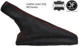 RED STITCHING TOP GRAIN REAL LEATHER HANDBRAKE GAITER FITS BMW E30 1981-1993