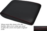 RED STITCHING  LEATHER ARMREST SKIN COVER FITS AUDI A8 D3 2002-2010 CUSTOM NEW