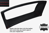 RED STITCH INSTRUMENT SPEEDO CLUSTER SKIN COVER FITS VW SCIROCCO MK2 81-92