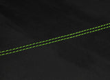 GREEN STITCH SUEDE ROOF LINING HEADLINER COVER FOR BMW MINI R50 R53 01-06