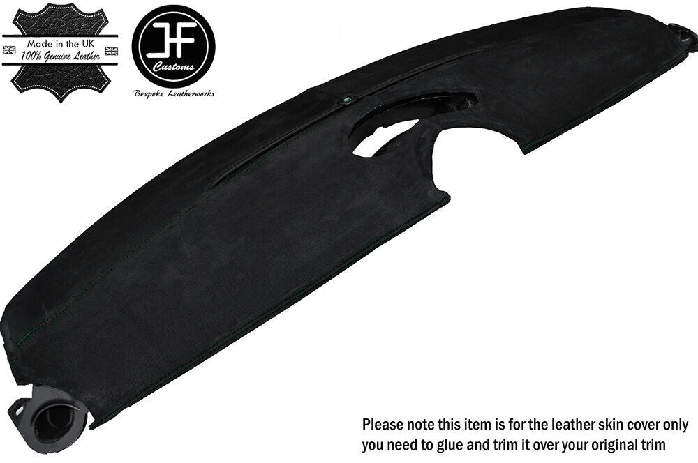 BLACK STITCH TOP DASH DASHBOARD SUEDE COVER FOR BMW MINI CLUBMAN R55 07-14