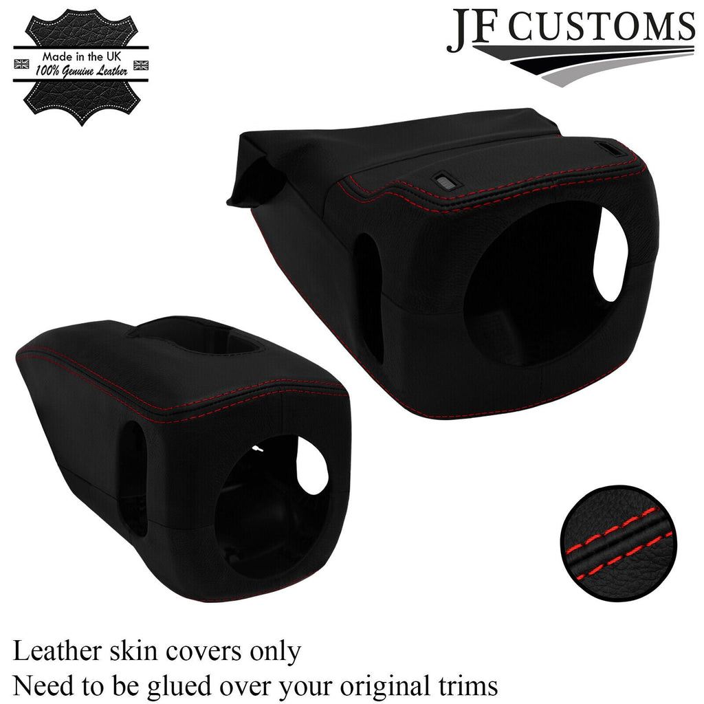 RED STITCH STEERING SHROUD COVER FOR PORSHE 911 991 BOXSTER CAYMAN 981 718
