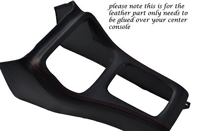 RED STITCH FITS HONDA CIVIC & TYPE R EK4 95-01 GEAR SURROUND LEATHER COVER ONLY