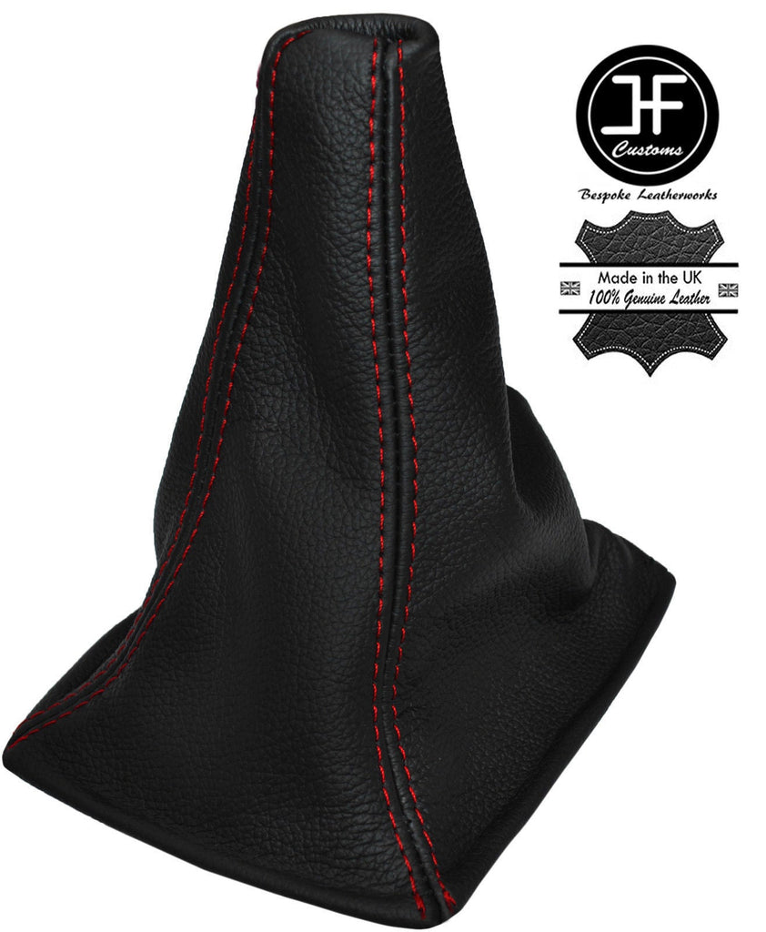 RED STITCH LEATHER MANUAL GEAR STICK GAITER FITS NISSAN PRIMERA P11 1996-2001