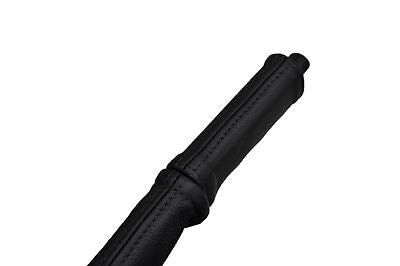 black stitch FITS VW CORRADO 88-95 LEATHER HANDBRAKE HANDLE COVER CUSTOM NEW