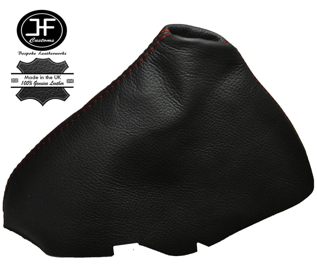 RED STITCH LEATHER MANUAL GEAR STICK GAITER FITS RENAULT KANGOO 2 08-16