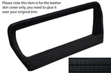 BLACK STITCH SPEEDO SURROUND LEATHER COVER FITS RANGE ROVER VOGUE SE CLASSIC
