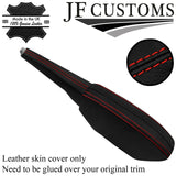RED STITCH HANDBRAKE+HOUSING TRIM COVER FOR FORD TRANSIT CUSTOM LIMITED 18-21