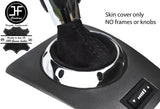 BLACK STITCHING REAL SUEDE SMG GEAR GAITER FITS BMW 3 SERIES E46 SMG 98-05
