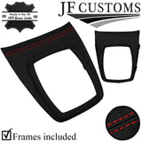 RED STITCH AUTO GEAR SURROUND+TRIM COVER+FRAME FITS FORD C MAX C-MAX 03-10