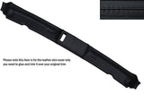 BLACK STITCH TOP ROOF PANEL SKIN COVER FITS BMW E30 3 SERIES 84-93 CONVERTIBLE