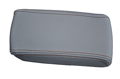 FITS NISSAN FIGARO GREY REAL LEATHER ARMREST COVER ORANGE S CUSTOM NEW