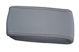 FITS NISSAN FIGARO GREY REAL LEATHER ARMREST COVER ORANGE S CUSTOM NEW